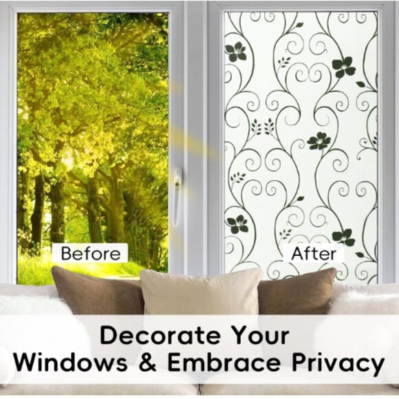 DUOFIRE Window Film for Privacy and UV Protection - Picture 5 of 5